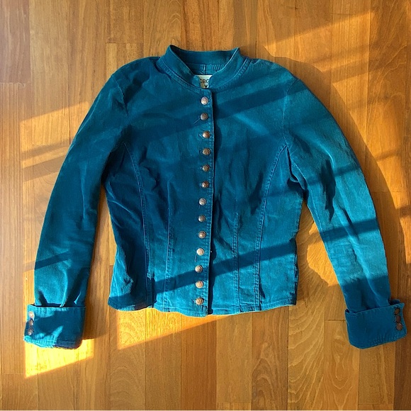 Vintage 1990s Corduroy Button Up Jacket from BCBGirls - Picture 1 of 12